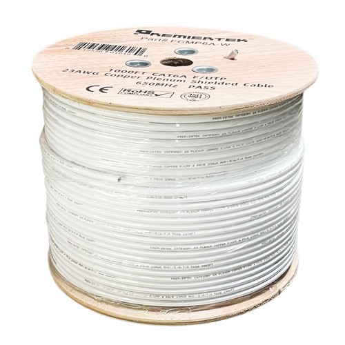 Cat6a 1000ft copper - cat6a,